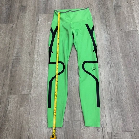Adidas By Stella McCartney 
Truepace High-Rise Stretch Leggings Green Size S - Picture 5 of 11